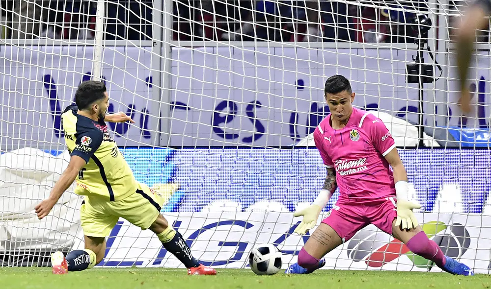 Chivas arrancó un punto en su visita al estadio Azteca. Foto: Twitter Chivas de Guadalajara