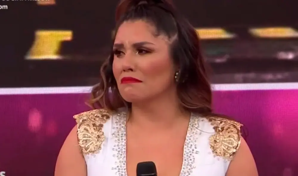 Lady Guillén recordó los duros momentos que vivió al perder a su madre. Foto: captura de América TV Lady Guillén recordó los duros momentos que vivió al perder a su madre. Foto: captura de América TV