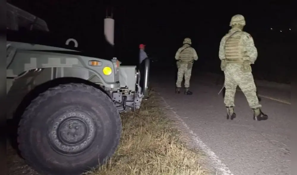 Los 14 soldados junto a sus pertenencias fueron devueltos a México antes de las 5.00 hora local (10.00 GMT). Foto: El Universal
