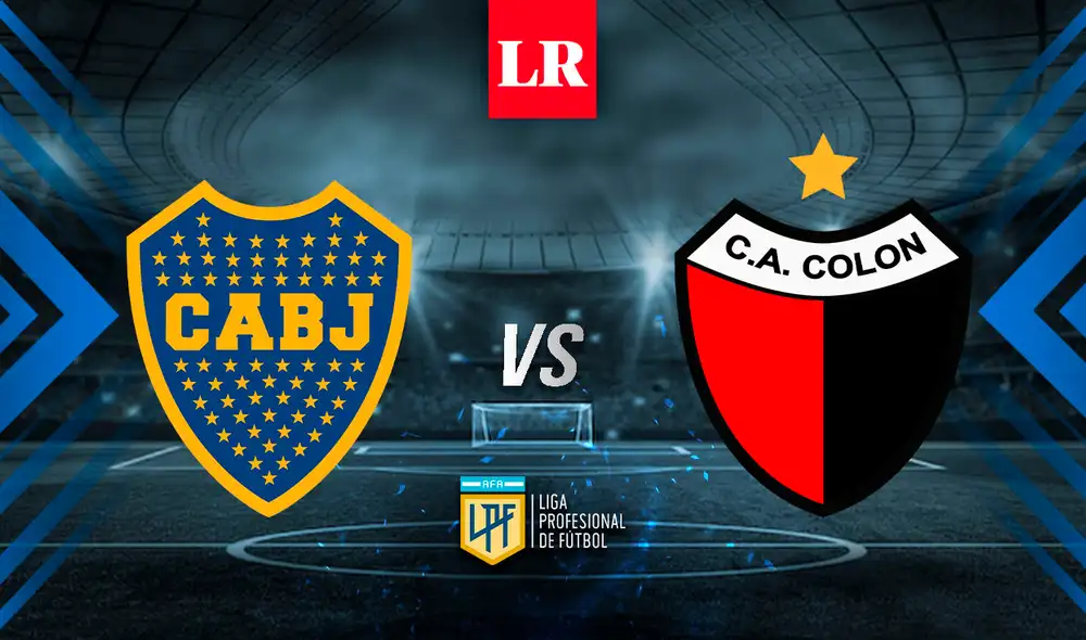 Boca Juniors vs Colón EN VIVO por la Liga Profesional de Argentina. Foto: composición GLR