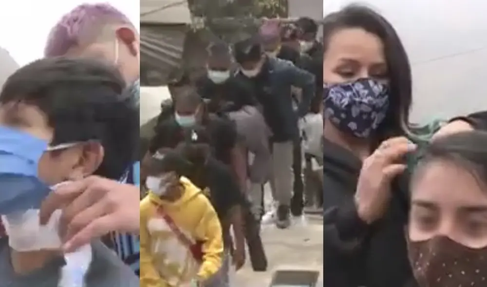 13 barberos tienen un grupo llamado Batallón SJL. Foto: captura de América TV 13 barberos tienen un grupo llamado Batallón SJL. Foto: captura de América TV