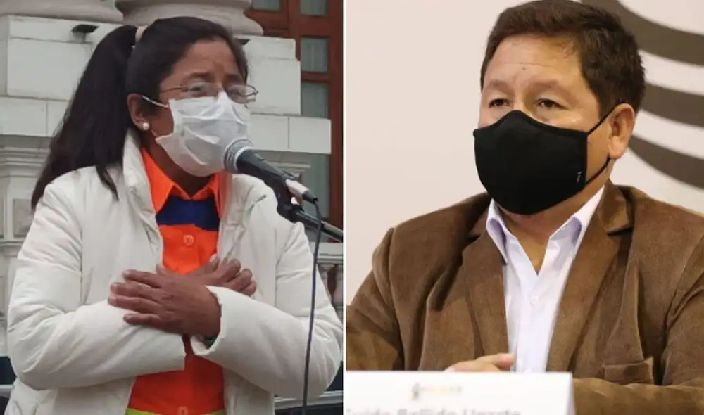 Cortez se mostró a favor del tuit que publicó Bellido en la mañana de este domingo. Foto: composición/difusión