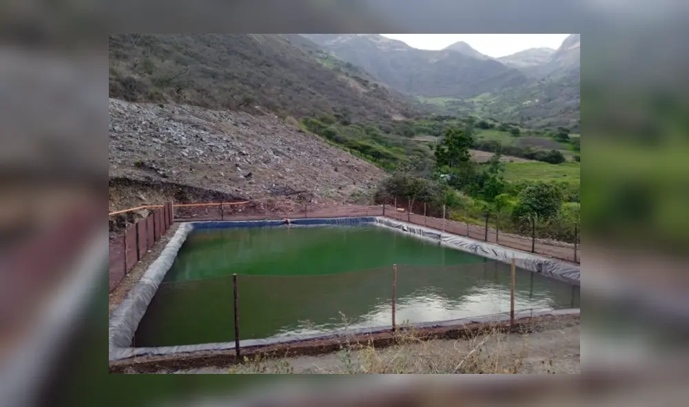 La construcción de los reservorios se ejecutó a través del programa Revolución Azul. Foto: Gobierno Regional de Cajamarca