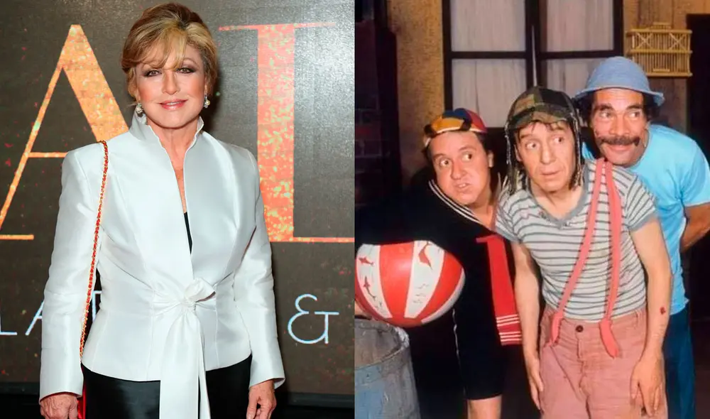 La aparición de Angélica María en El chavo del 8 fue bastante breve y estaba relacionada con una de sus apariciones en novelas. Foto: composición/AFP/Instagram La aparición de Angélica María en El chavo del 8 fue bastante breve y estaba relacionada con una de sus apariciones en novelas. Foto: composición/AFP/Instagram