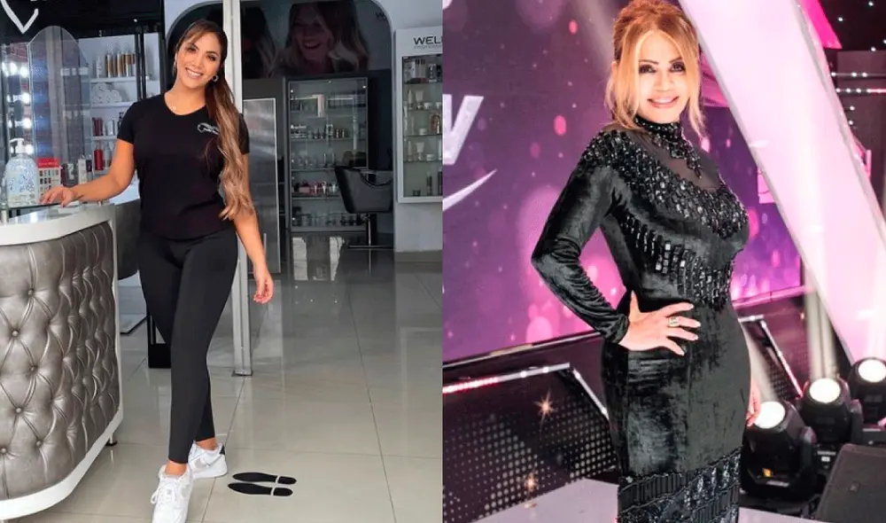 Isabel Acevedo vivió curioso momento cuando Gisela Valcárcel no la llamó por su verdadero nombre. Foto. Instagram.