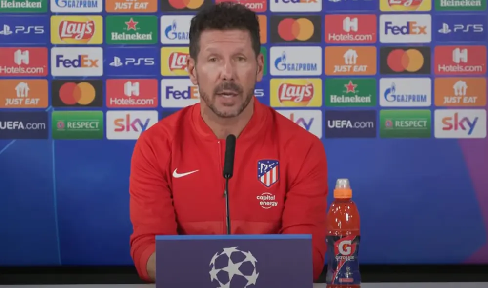 Diego Simeone ha dirigido dos finales de Champions League como técnico del club colchonero. Foto: Atlético de Madrid