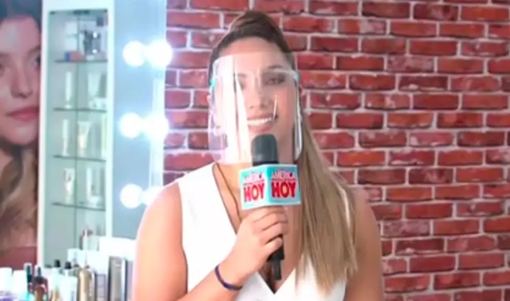 Isabel Acevedo reveló que a la niña que quiere tener la llamaría "Isabela". Foto: captura/América TV