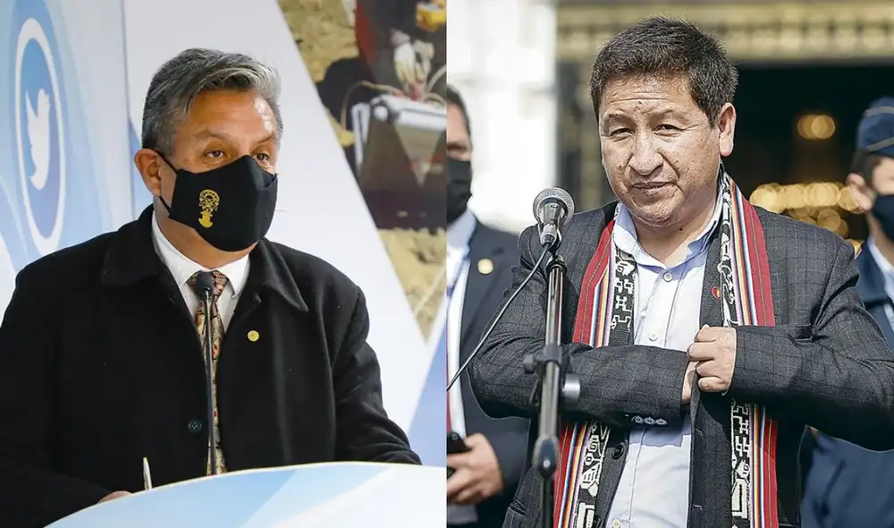 El titular del Ministerio de y Minas se presentó en la Comisión de Presupuesto del Congreso. Foto: composición La República