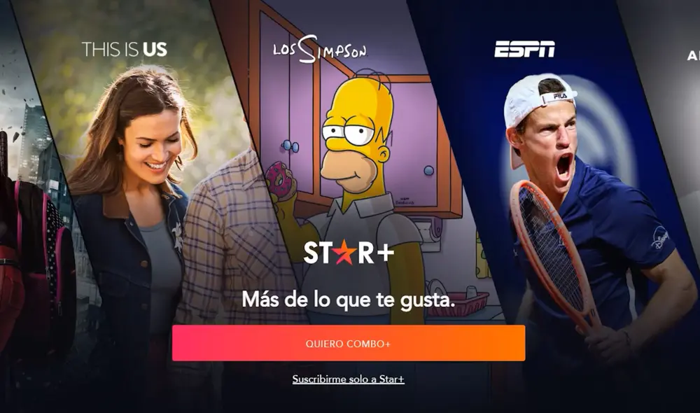 La nueva plataforma de streaming te permitirá disfrutar de tu contenido futbolístico favorito: Champions League, Premier League, Copa Libertadores y más. Foto: captura Star Plus
