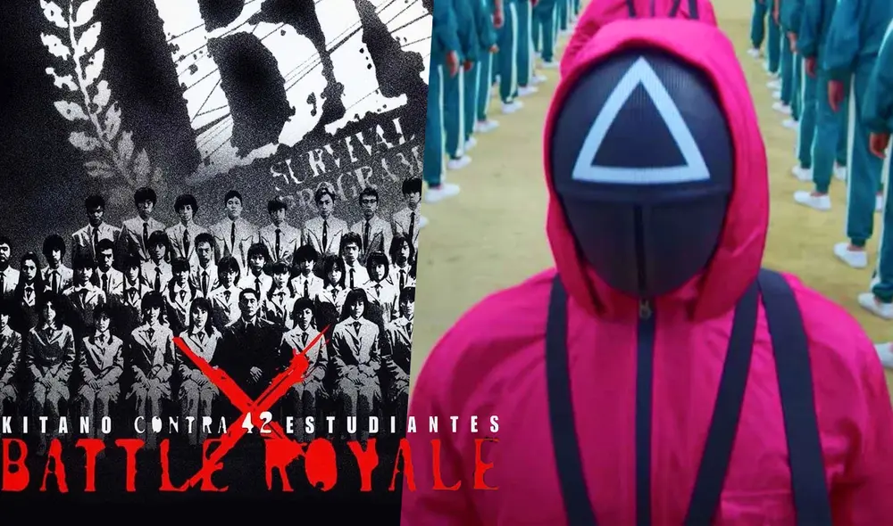 Battle Royale fue escrito por Koushun Takami e ilustrado por Masayuki Taguch. Foto: composición / Netflix