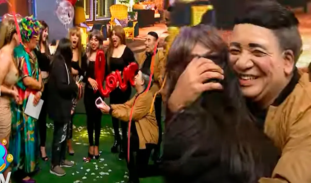 Carlos Vílchez y Melva Bravo llevan varios años de relación. Foto: capturas ATV