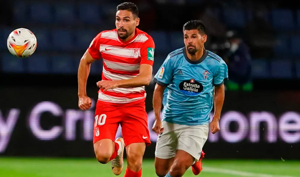 Celta de Vigo y Granada se enfrentaron en la jornada 7 de LaLiga Santander. Foto: EFE