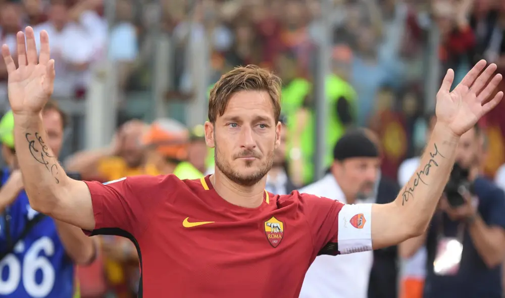 25 años de historia del Club italiano Roma de la mano del eterno capitán, en el documental Me llamo Francesco Totti. Foto: EFE