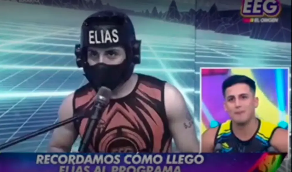 La producción de Esto es guerra preparó un video que cuenta la trayectoria de Elías Montalvo en el reality. Foto: captura de América TV