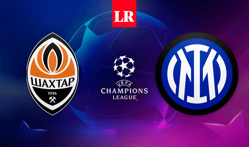 Shakhtar vs. Inter de Milán HOY por la fecha 2 del Grupo D de la Champions League. Foto: composición La República