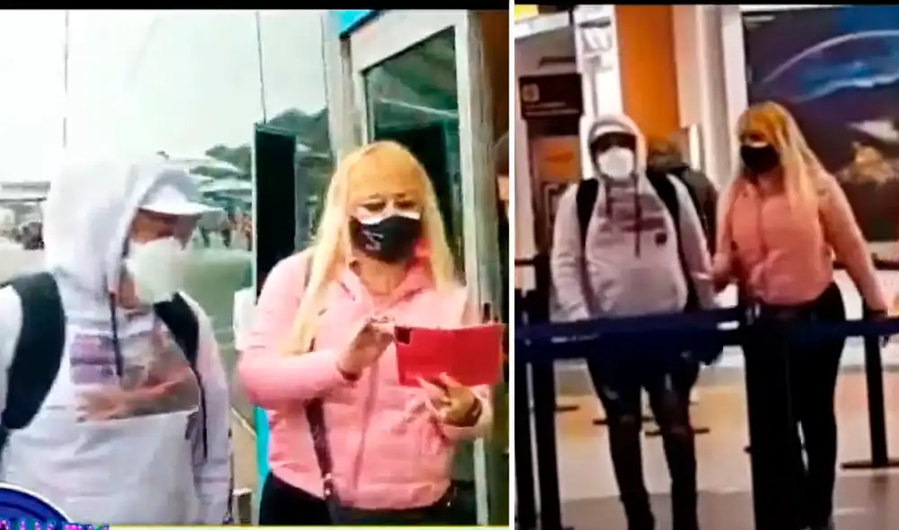 Susy Díaz viaja con Walter Obregón a Cancún. Foto: composición/captura de ATV