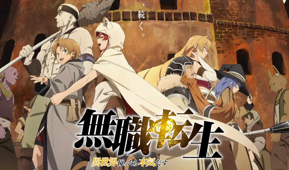 Cada vez falta menos para el tan esperado estreno de la segunda parte de Mushoku Tensei. Foto: Funimation