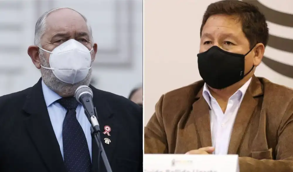 Jorge Montoya señaló que el motivo por el que pretender censura a Guido Bellido es por "nacionalizar una empresa". Foto: composición La República Jorge Montoya señaló que el motivo por el que pretender censura a Guido Bellido es por "nacionalizar una empresa". Foto: composición La República