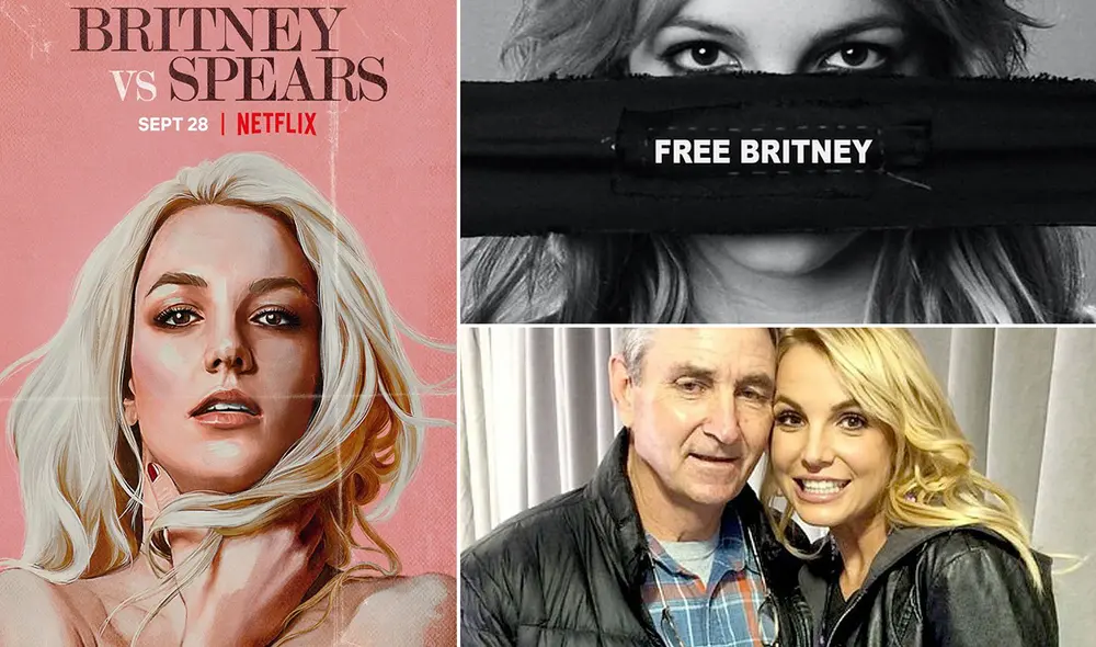 Netflix estrenó un nuevo documental sobre el caso legal de Britney Spears. Foto: composición/Netflix