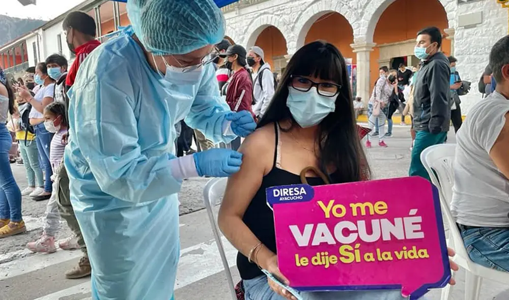 Vacunación continuará esta semana. Foto: Diresa Ayacucho Vacunación continuará esta semana. Foto: Diresa Ayacucho