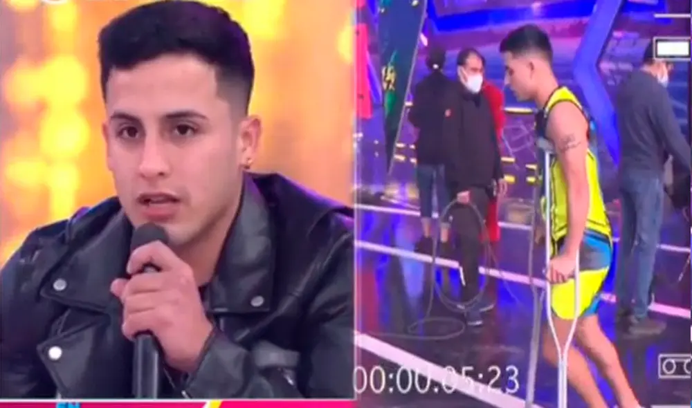 Elías Montalvo habló sobre su accidente en Esto es guerra. Foto: capturas América TV