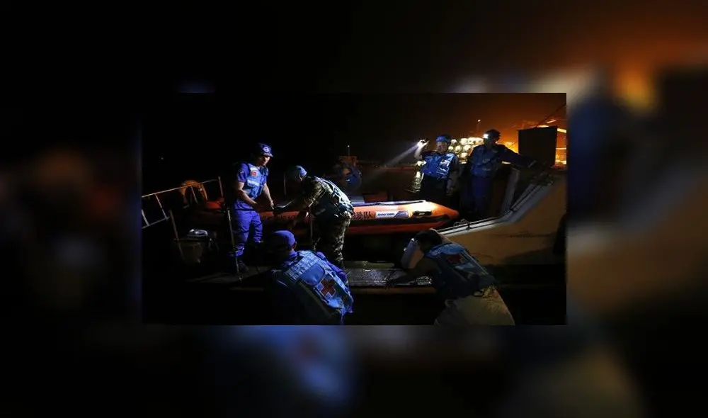 El barco, que tenía capacidad para 40 personas, estaba sobrecargado cuando ocurrió el accidente. Foto: EFE