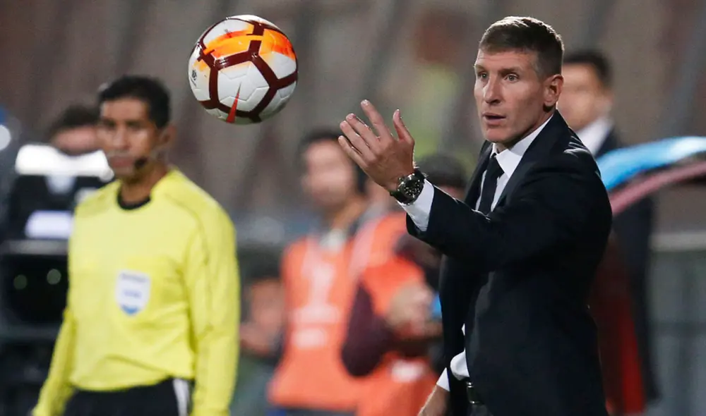 Martín Palermo dirigirá su sexto equipo en toda su carrera como entrenador. Foto: EFE/Elvis González