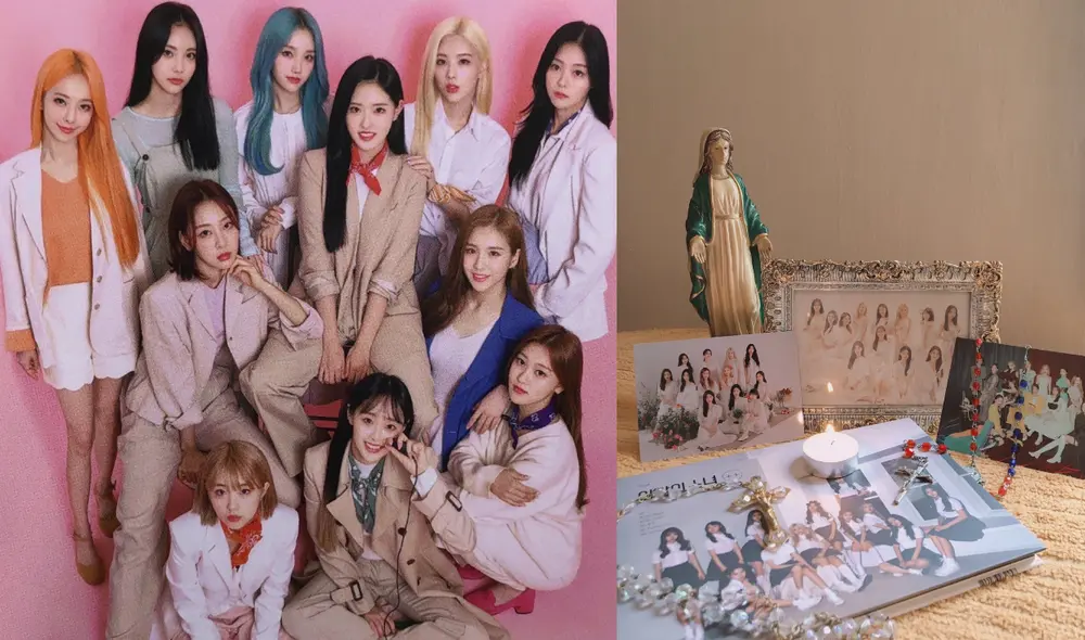 La girlband debutó como grupo en 2018, pero sus inicios datan de 2016 por la introducción de Heejin, la primera integrante. Foto: composición BBC/@_b0y_sopran0