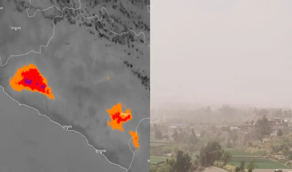 Arequipa: fuertes vientos y polvo sorprendieron a ciudadanos en varios distritos Foto: PIA Noticias/ Alexandra Zapana Arequipa: fuertes vientos y polvo sorprendieron a ciudadanos en varios distritos Foto: PIA Noticias/ Alexandra Zapana