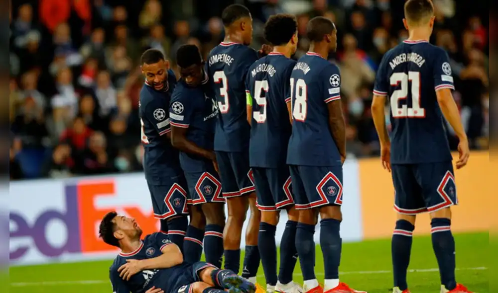 Lionel Messi marcó el 2-0 para el PSG ante el Manchester City. Foto: captura ESPN