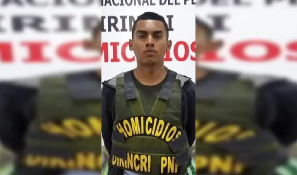 Clarence Hiencke Veliz cayó junto a un amigo. Ambos registran antecedentes por delitos contra el patrimonio. Foto: PNP