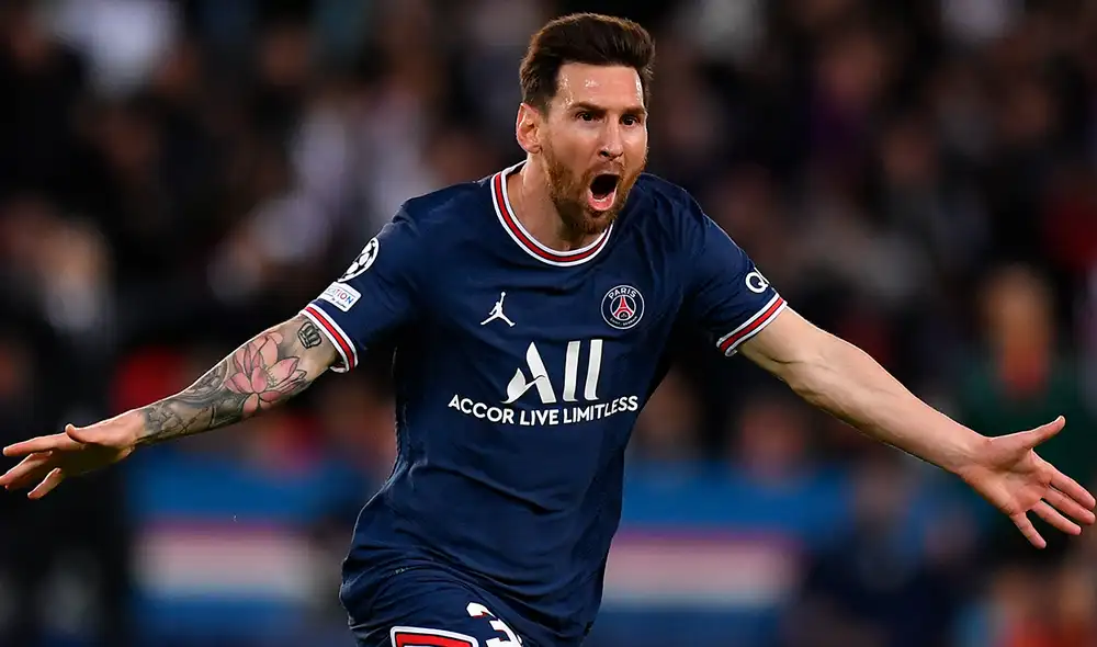 Lionel Messi con su nuevo gol suma 121 anotaciones en la Champions League. Foto: PSG Lionel Messi con su nuevo gol suma 121 anotaciones en la Champions League. Foto: PSG