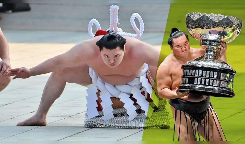 Para muchos es el mejor rikishi (luchador) de todos los tiempos, Hakuho ostenta varios récords, entre ellos el de haber ganado el mayor número de grandes torneos (45). Foto: The Times