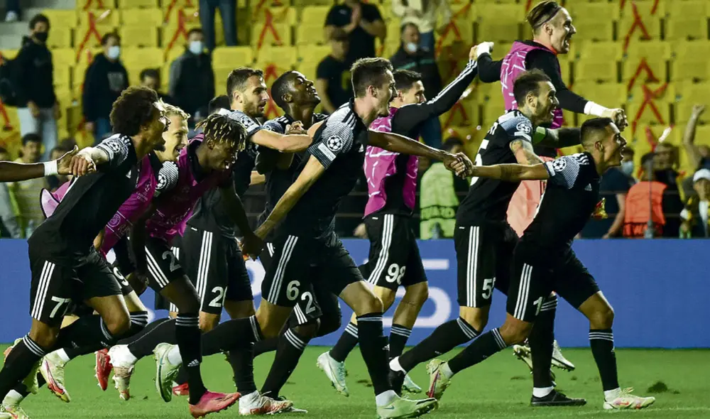 Sheriff obtiene su segunda victoria consecutiva en la Champions League. El próximo rival a vencer del equipo moldavo es el Inter de Milan en Italia. Foto: AFP Sergei GAPON