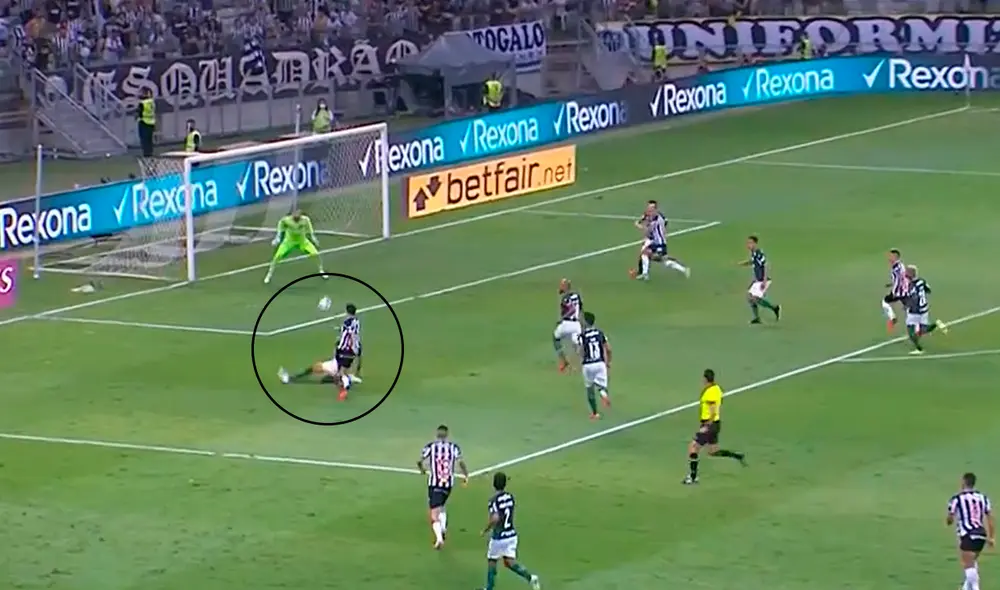 'Nacho' Fernández es el actual capitán de Atlético Minero. Foto: captura de ESPN