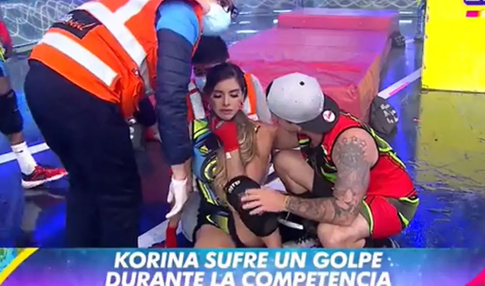 El set de Esto es guerra vivió un nuevo incidente en vivo. Foto: captura América