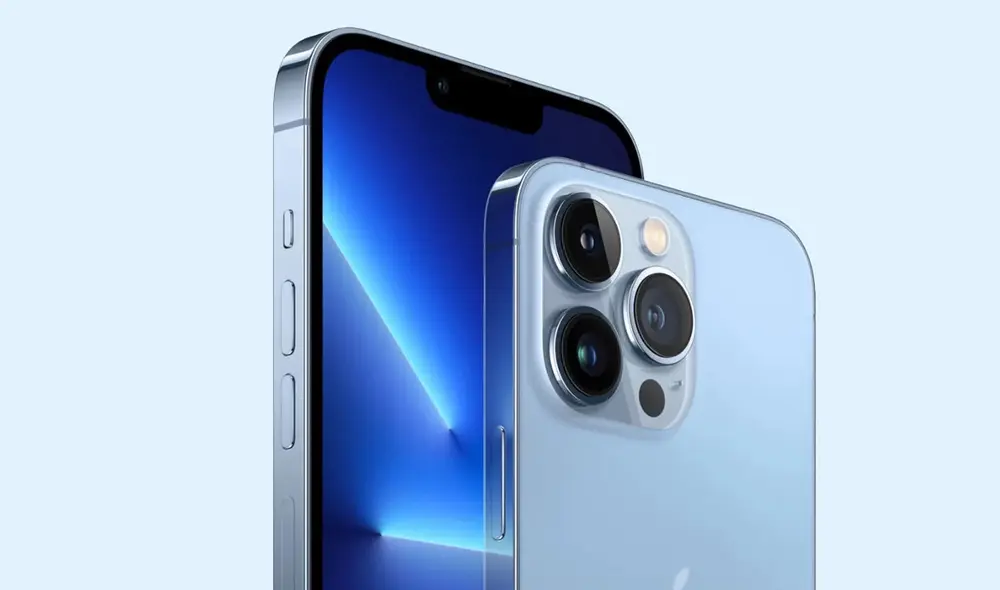 El iPhone 13 Pro tiene una triple cámara trasera. Foto: 91Mobiles