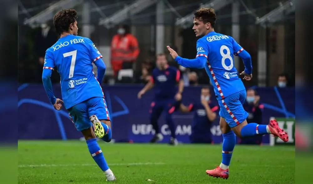 Es el primer gol de la temporada de Griezmann con la camiseta de los colchoneros. Foto: Antoine Griezmann