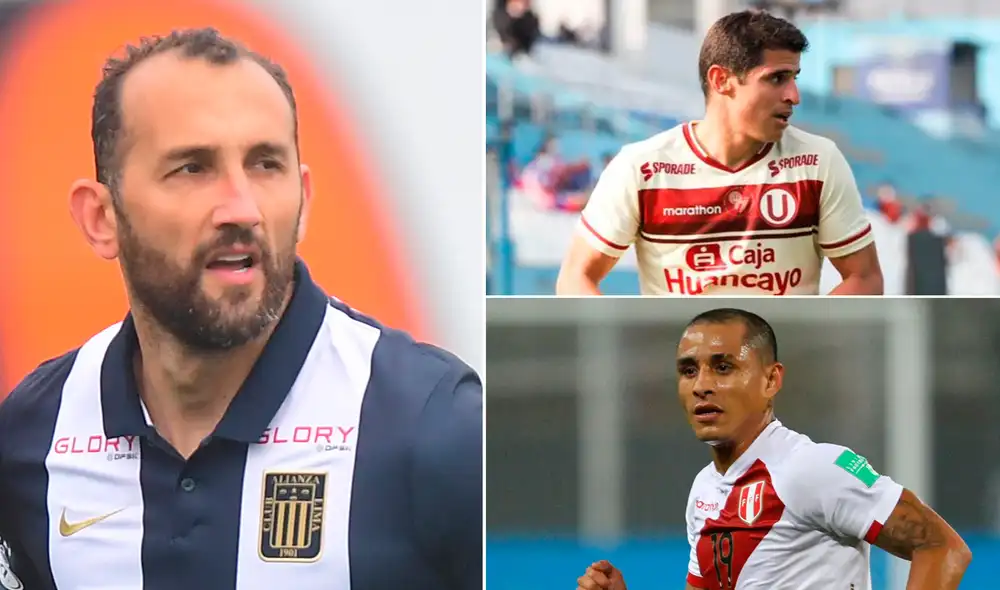 El delantero de Alianza Lima estuvo envuelto en una polémica con ambos jugadores de la selección. Foto: Liga de Fútbol Profesional El delantero de Alianza Lima estuvo envuelto en una polémica con ambos jugadores de la selección. Foto: Liga de Fútbol Profesional