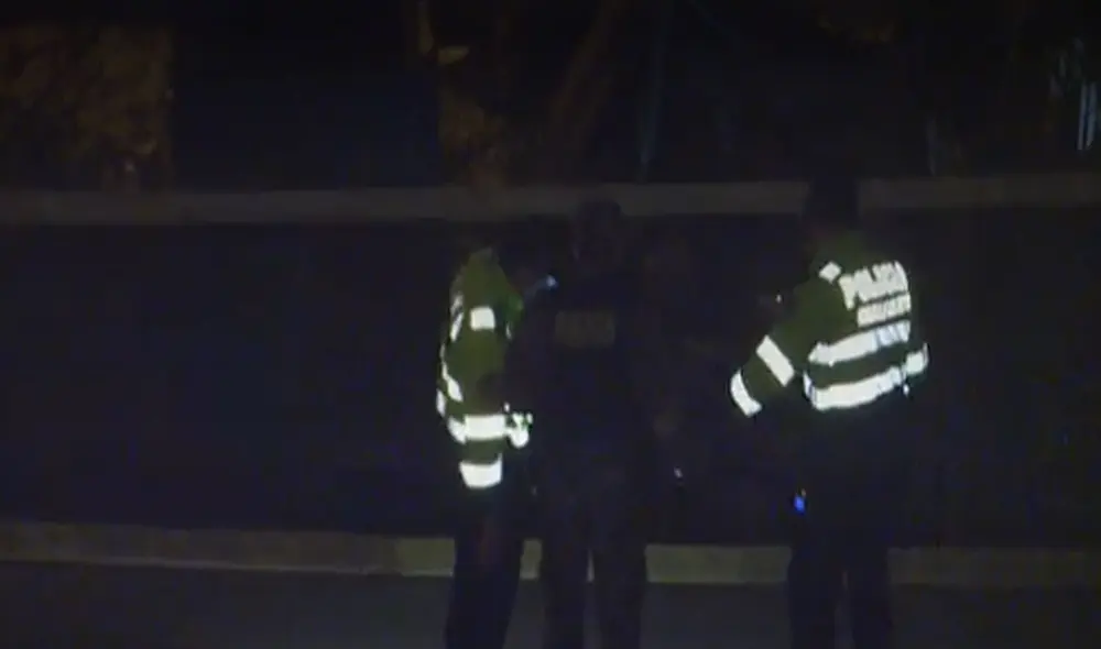 PNP llegó al lugar tras el hecho ocurrido el último 28 de setiembre. Foto: captura de América PNP llegó al lugar tras el hecho ocurrido el último 28 de setiembre. Foto: captura de América