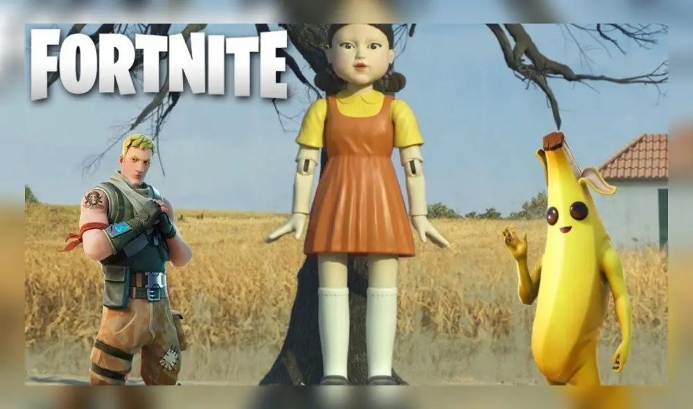 Un grupo de entusiastas usuarios decidió aprovechar el llamado modo creativo de Fortnite para poder crear su propia versión del juego del calamar. Foto: Millenium