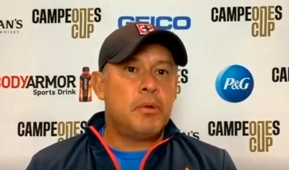 Juan Reynoso dirige al Cruz Azul por segunda temporada consecutiva. Foto: captura/Marca Claro