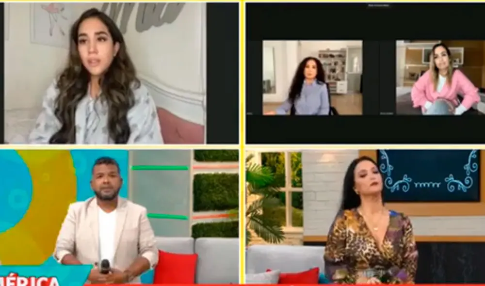 Por el momento, la conducción de América Hoy recae en Christian Domínguez, Mariella Zanetti y ‘Choca’ Mandros. Foto: captura de América TV