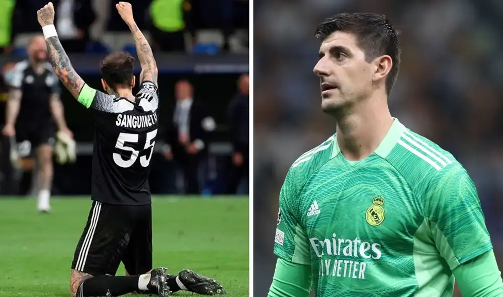 Thibaut Courtois se mostró molestó con la derrota del Real Madrid, pero destacó el juego del equipo moldavo. Foto: Champions League. Thibaut Courtois se mostró molestó con la derrota del Real Madrid, pero destacó el juego del equipo moldavo. Foto: Champions League.