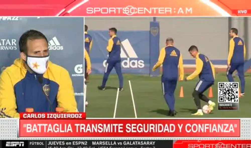 Carlos Izquierdoz comparte la zaga defensiva con el peruano Luis Advíncula. Foto: SportsCenter Carlos Izquierdoz comparte la zaga defensiva con el peruano Luis Advíncula. Foto: SportsCenter