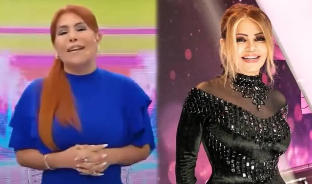 Magaly Medina le dijo a Gisela Valcárcel que ya todos los protocolos para evitar el contagio del coronavirus. Foto: captura ATV, Gisela Valcárcel/Instagram