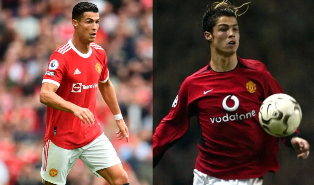 Cristiano Ronaldo lleva un gol en la Champions League 2021-2022. Foto: composición EFE Cristiano Ronaldo lleva un gol en la Champions League 2021-2022. Foto: composición EFE