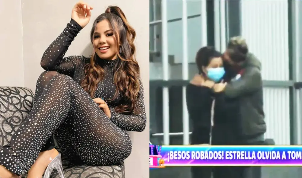 Estrella Torres comparte emotivo mensaje en redes tras difusión del ampay con Kevin Salas. Foto: composición Instagram/ captura de ATV