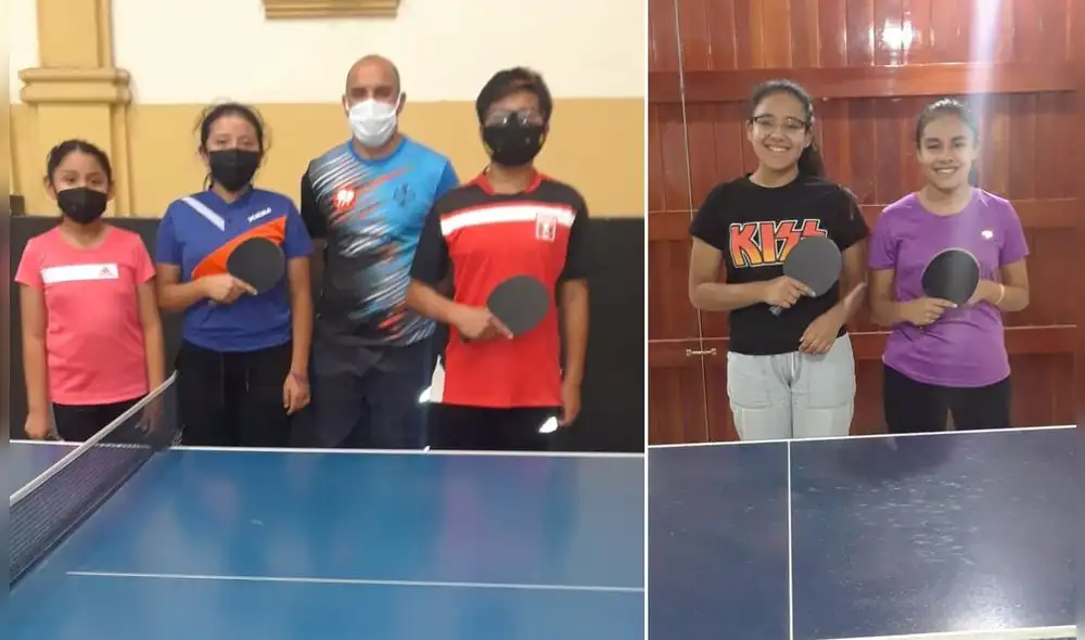 Menores forman parte del Club de Tenis de Mesa de Arequipa. Foto: Facebook