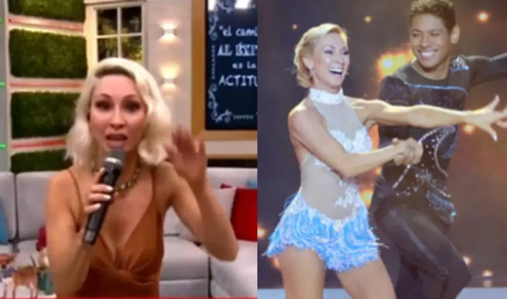 Belén Estévez estuvo como invitada en América hoy. Foto: capturas de América TV